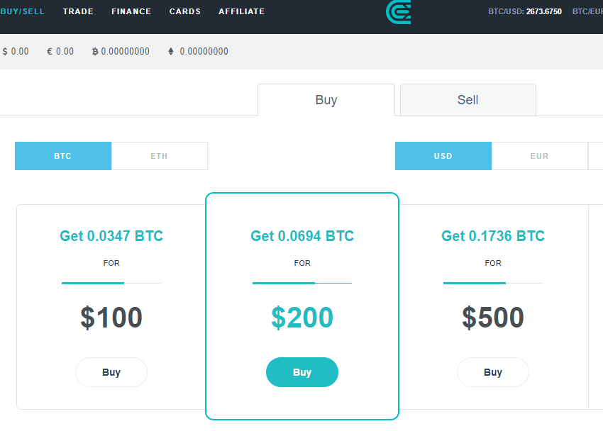 cex io transfer to btc address