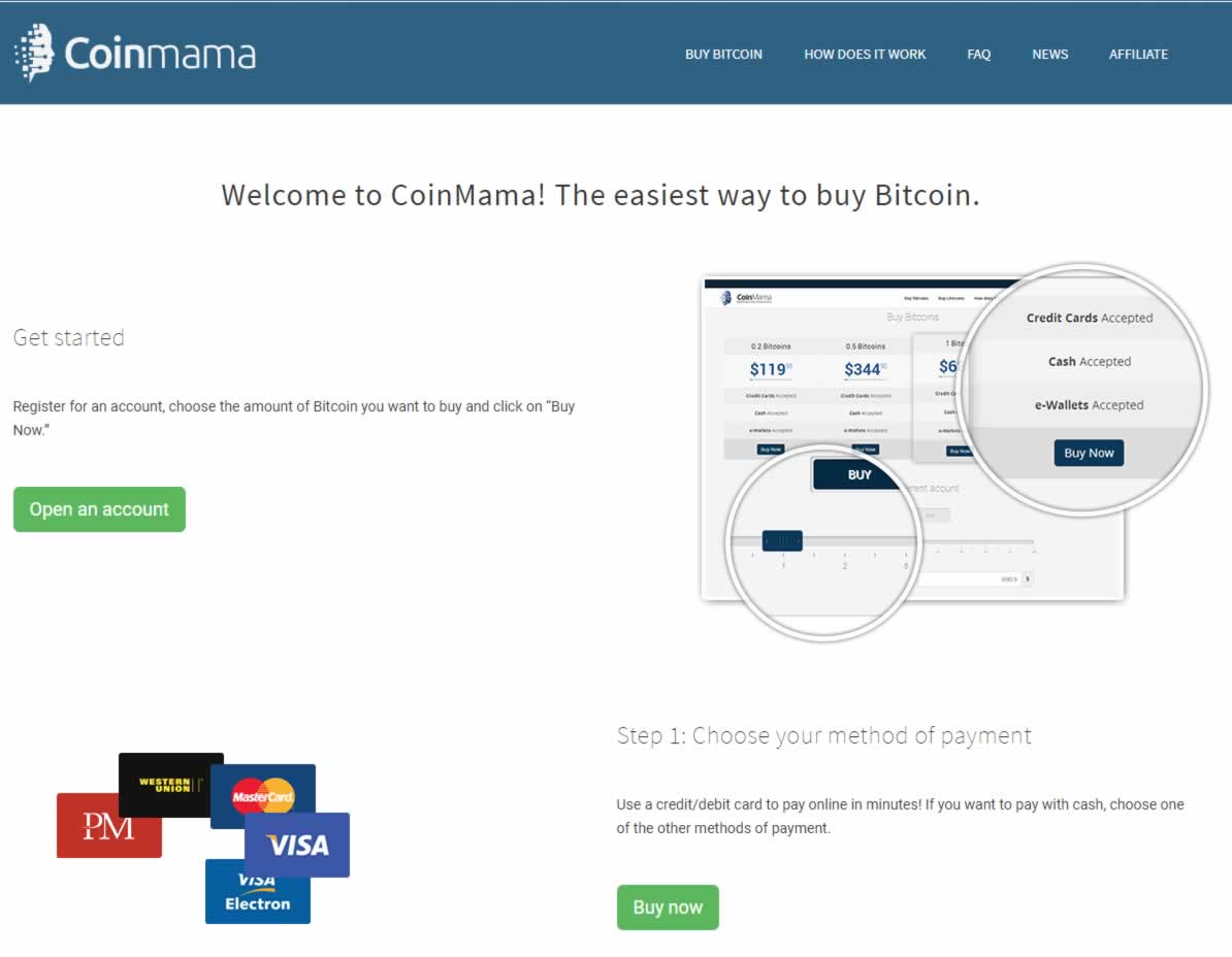 buy bitcoin with coinmama