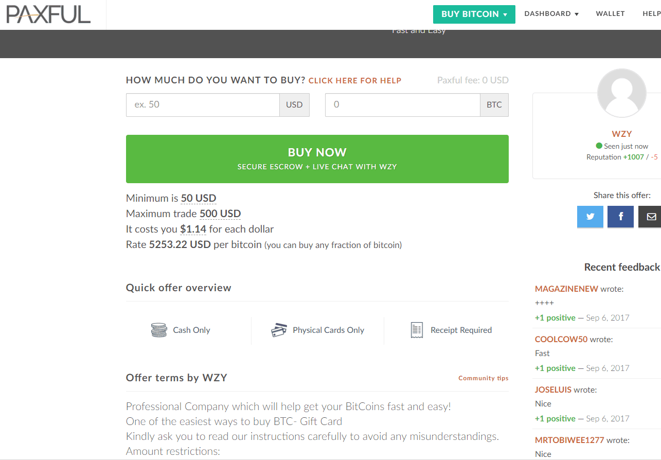 Paxful Review Is Paxful Safe And Legit To Buy Bitcoin - 