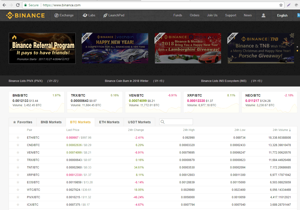 How To Buy Funfair - and other Alt-Coins at Binance - Best ...